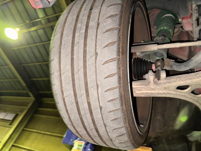 WRX STI STI タイプS 後期アプライドD型 STIフルエアロ HKSマフラー TEIN車高調 ブレンボ6potキャリパ― タイミングベルト交換済 社外ナビ Bluetooth 地デジTV バックカメラ ETC ドラレコ(46枚目)