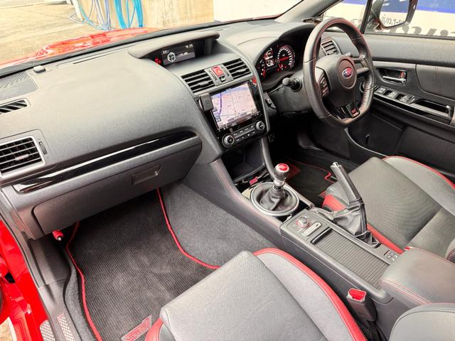 WRX STI STI タイプS 後期アプライドD型 STIフルエアロ HKSマフラー TEIN車高調 ブレンボ6potキャリパ― タイミングベルト交換済 社外ナビ Bluetooth 地デジTV バックカメラ ETC ドラレコ(54枚目)
