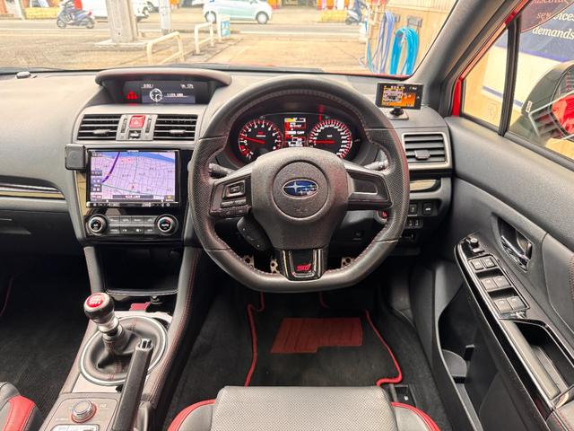 WRX STI STI タイプS 後期アプライドD型 STIフルエアロ HKSマフラー TEIN車高調 ブレンボ6potキャリパ― タイミングベルト交換済 社外ナビ Bluetooth 地デジTV バックカメラ ETC ドラレコ(59枚目)