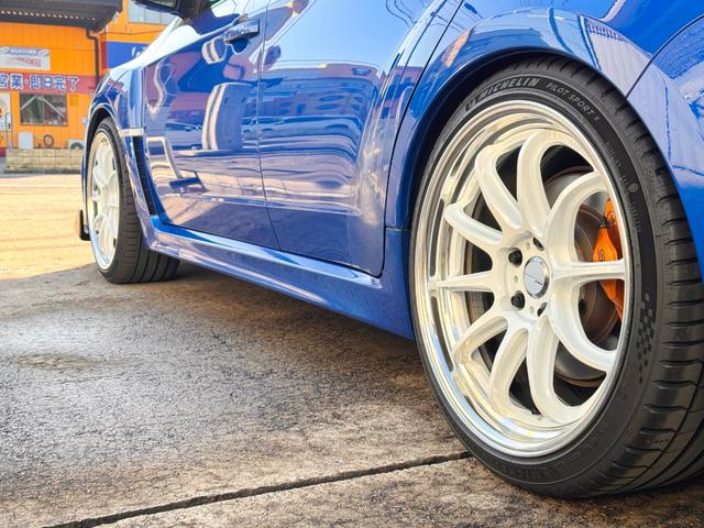 インプレッサ WRX STi スペックC 最終アプライドE型 HKS車高調 RSEマフラー WORKエモーション19インチ タイミングベルト交換済 エアロ 社外Hライト momoステアリング Defi追加メーター クイックシフター ETC(18枚目)
