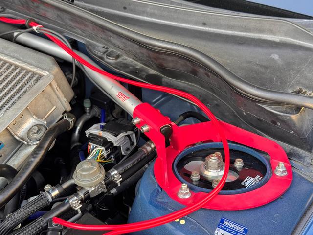 インプレッサ WRX STi スペックC 最終アプライドE型 HKS車高調 RSEマフラー WORKエモーション19インチ タイミングベルト交換済 エアロ 社外Hライト momoステアリング Defi追加メーター クイックシフター ETC(37枚目)