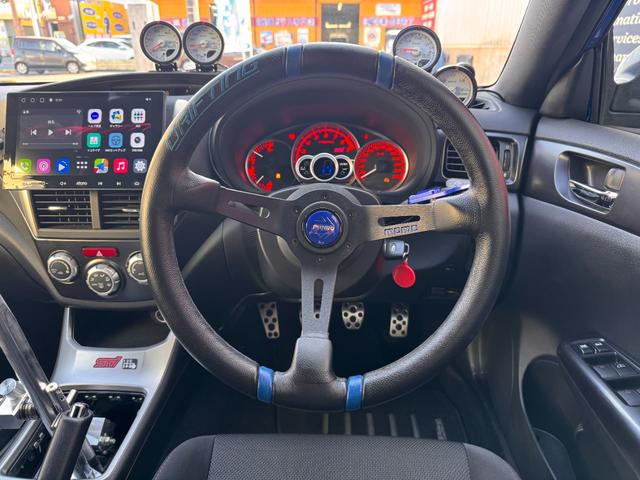 インプレッサ WRX STi スペックC 最終アプライドE型 HKS車高調 RSEマフラー WORKエモーション19インチ タイミングベルト交換済 エアロ 社外Hライト momoステアリング Defi追加メーター クイックシフター ETC(45枚目)