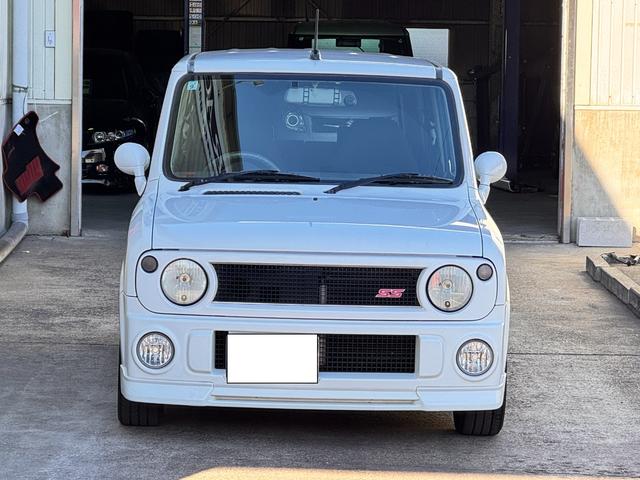 アルトラパン SS 後期型 5速MT オルタネ-タ ドライブシャフトリビルト交換済 PCVバルブ スパ-クプラグ ファンベルト タペットカバ-パッキン デフシ-ル タイロッドエンドブ-ツ交換済 純正フルエアロ ロ-ダウン(4枚目)