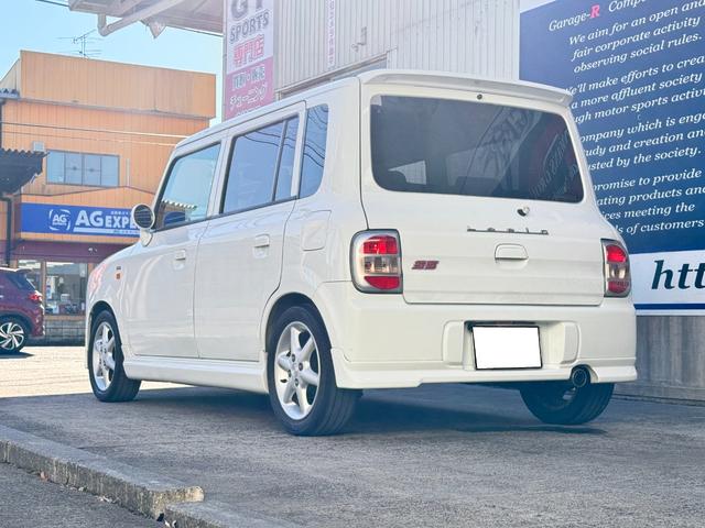 アルトラパン SS 後期型 5速MT オルタネ-タ ドライブシャフトリビルト交換済 PCVバルブ スパ-クプラグ ファンベルト タペットカバ-パッキン デフシ-ル タイロッドエンドブ-ツ交換済 純正フルエアロ ロ-ダウン(8枚目)