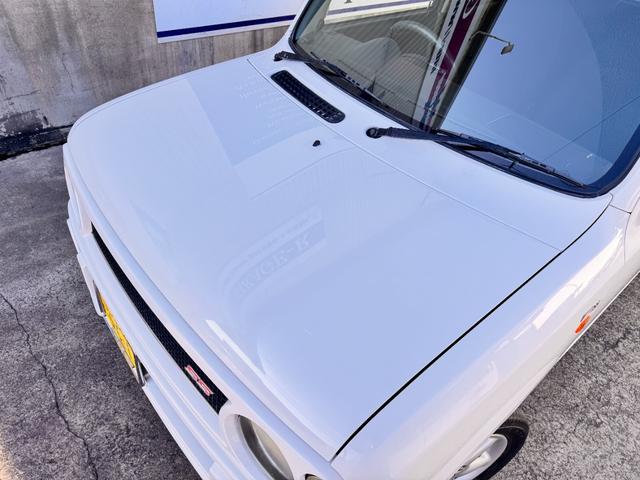 アルトラパン SS 後期型 5速MT オルタネ-タ ドライブシャフトリビルト交換済 PCVバルブ スパ-クプラグ ファンベルト タペットカバ-パッキン デフシ-ル タイロッドエンドブ-ツ交換済 純正フルエアロ ロ-ダウン(20枚目)