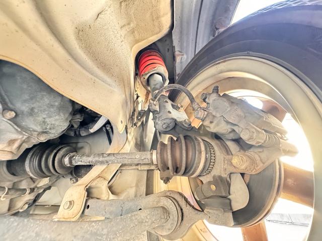 アルトラパン SS 後期型 5速MT オルタネ-タ ドライブシャフトリビルト交換済 PCVバルブ スパ-クプラグ ファンベルト タペットカバ-パッキン デフシ-ル タイロッドエンドブ-ツ交換済 純正フルエアロ ロ-ダウン(34枚目)