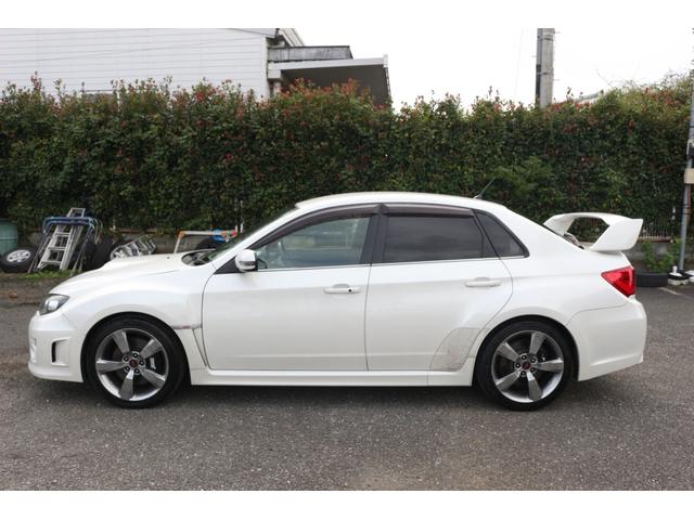 インプレッサ WRX STi 1年保証 ワンオーナー 社外ナビ フルセグTV ETC スペアキー WAKO‘Sプロステージオイル交換、オイルフィルター交換 バッテリー新品 取説 D記録簿(5枚目)