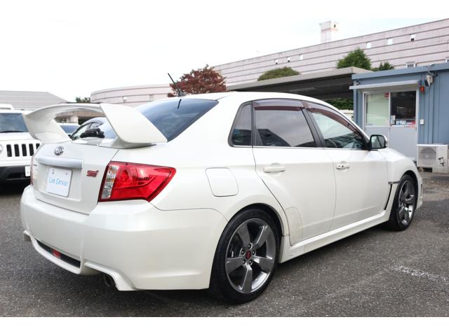 インプレッサ WRX STi 1年保証 ワンオーナー 社外ナビ フルセグTV ETC スペアキー WAKO‘Sプロステージオイル交換、オイルフィルター交換 バッテリー新品 取説 D記録簿(8枚目)
