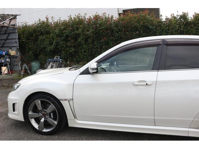 インプレッサ WRX STi 1年保証 ワンオーナー 社外ナビ フルセグTV ETC スペアキー WAKO‘Sプロステージオイル交換、オイルフィルター交換 バッテリー新品 取説 D記録簿(22枚目)