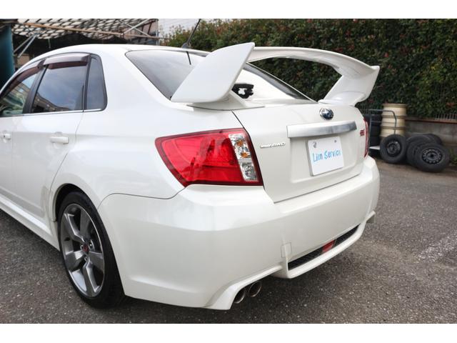 インプレッサ WRX STi 1年保証 ワンオーナー 社外ナビ フルセグTV ETC スペアキー WAKO‘Sプロステージオイル交換、オイルフィルター交換 バッテリー新品 取説 D記録簿(24枚目)