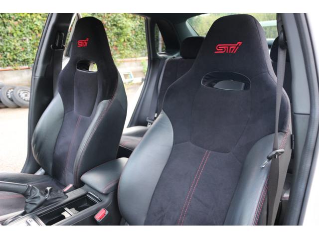 インプレッサ WRX STi 1年保証 ワンオーナー 社外ナビ フルセグTV ETC スペアキー WAKO‘Sプロステージオイル交換、オイルフィルター交換 バッテリー新品 取説 D記録簿(36枚目)
