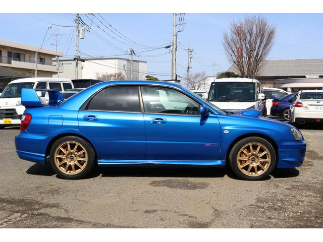 インプレッサ ＷＲＸ　ＳＴｉ　ＳＴＩ３連メーター　純正ＢＢＳアルミ　社外１０インチナビ　フルセグＴＶ　ＥＴＣ　フジツボマフラーＥ型最終モデル　保証書　取説（4枚目）