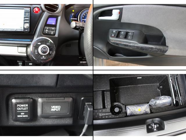 ナビ Bカメラ TV HID ハーフレザーシート(4枚目)