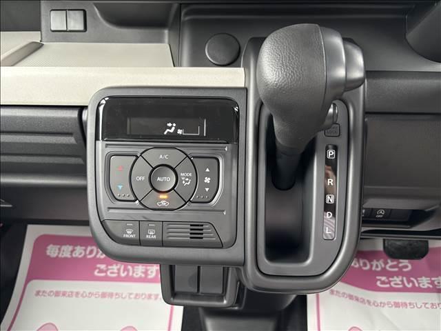 スペーシア ハイブリッドG 届出済未使用車 スズキセーフティサポート 横滑り防止装置 両側スライドドア オートエアコン オートライト プッシュスタート スマートキー パワーウインドウ アイドリングストップ 禁煙車 修復歴無(19枚目)