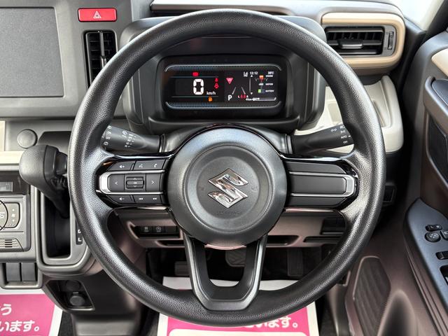 スペーシア ハイブリッドＧ　届出済未使用車　スズキセーフティサポート　横滑り防止装置　両側スライドドア　オートエアコン　オートライト　プッシュスタート　スマートキー　パワーウインドウ　アイドリングストップ　禁煙車　修復歴無（28枚目）