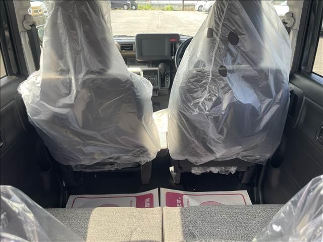 スペーシア ハイブリッドＧ　届出済未使用車　スズキセーフティサポート　横滑り防止装置　両側スライドドア　オートエアコン　オートライト　プッシュスタート　スマートキー　パワーウインドウ　アイドリングストップ　禁煙車　修復歴無（18枚目）