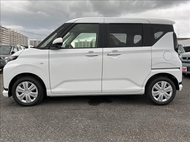 ムーヴ Ｘ　届出済未使用車　両側スライドドア（片側電動スライドドア）　衝突軽減ブレーキシステム　　ＬＥＤヘッドライト　パーキングセンサー　オートエアコン　スマートキー　禁煙車　パワーステアリング　修復歴無（6枚目）