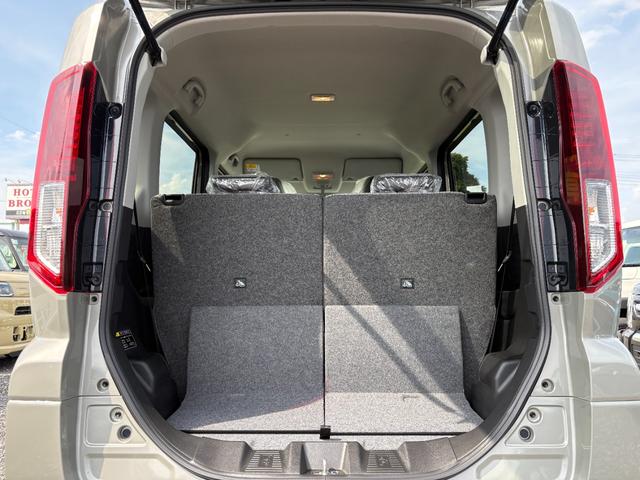 スペーシア ハイブリッドＧ　届出済未使用車　スズキセーフティサポート　横滑り防止装置　両側スライドドア　オートエアコン　オートライト　プッシュスタート　スマートキー　パワーウインドウ　アイドリングストップ　禁煙車　修復歴無（21枚目）