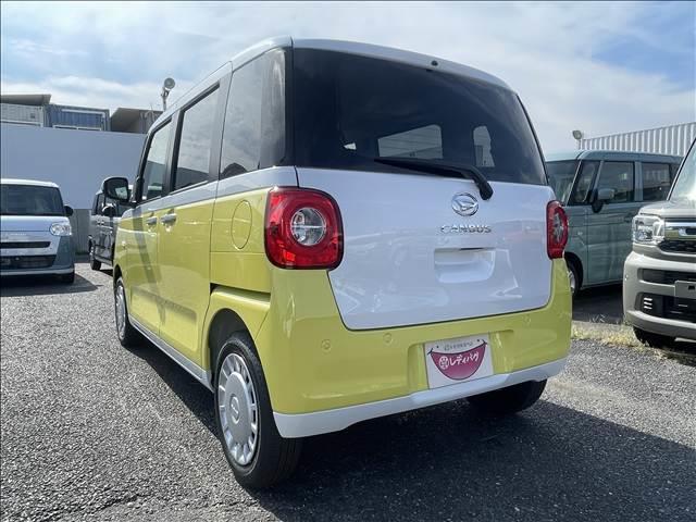 ムーヴキャンバス ストライプスＸ　届出済未使用車　両側電動スライドドア　衝突軽減ブレーキシステム　アイドリングストップ　コーナーセンサー　パーキングセンサー　オートエアコン　スマートキー　禁煙車　パワーステアリング　修復歴無（8枚目）
