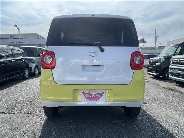 ムーヴキャンバス ストライプスＸ　届出済未使用車　両側電動スライドドア　衝突軽減ブレーキシステム　アイドリングストップ　コーナーセンサー　パーキングセンサー　オートエアコン　スマートキー　禁煙車　パワーステアリング　修復歴無（9枚目）