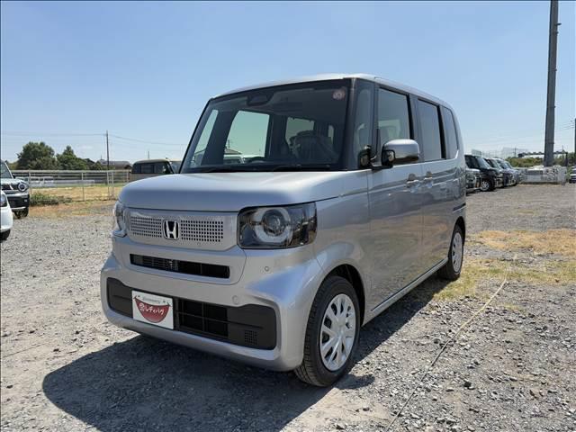 Ｎ－ＢＯＸ ベースグレード　届出済未使用車　衝突軽減ブレーキ　両側スライドドア　ＬＥＤヘッドライト　スマートキー　プッシュスタート　オートエアコン　アイドリングストップ　禁煙車　パワーステアリング　パワーウインドウ　修復歴無（6枚目）