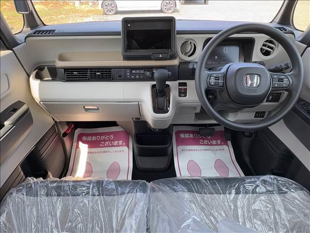 Ｎ－ＢＯＸ ベースグレード　届出済未使用車　衝突軽減ブレーキ　両側スライドドア　ＬＥＤヘッドライト　スマートキー　プッシュスタート　オートエアコン　アイドリングストップ　禁煙車　パワーステアリング　パワーウインドウ　修復歴無（13枚目）