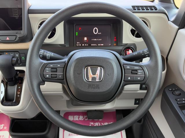Ｎ－ＢＯＸ ベースグレード　届出済未使用車　衝突軽減ブレーキ　両側スライドドア　ＬＥＤヘッドライト　スマートキー　プッシュスタート　オートエアコン　アイドリングストップ　禁煙車　パワーステアリング　パワーウインドウ　修復歴無（28枚目）
