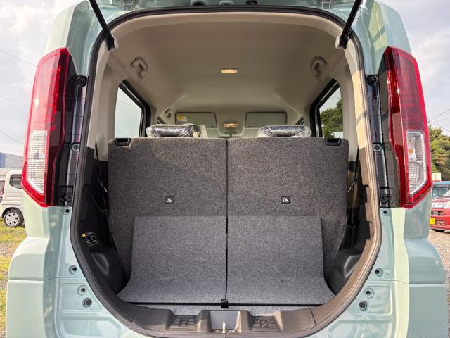 スペーシア ハイブリッドG 届出済未使用車 スズキセーフティサポート 横滑り防止装置 両側スライドドア オートエアコン オートライト プッシュスタート スマートキー パワーウインドウ アイドリングストップ 禁煙車 修復歴無(21枚目)