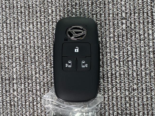 ムーヴキャンバス ストライプスＸ　届出済未使用車　両側電動スライドドア　衝突軽減ブレーキシステム　アイドリングストップ　コーナーセンサー　パーキングセンサー　オートエアコン　スマートキー　禁煙車　パワーステアリング　修復歴無（29枚目）