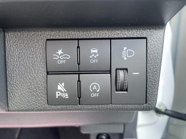 ムーヴキャンバス ストライプスＸ　届出済未使用車　両側電動スライドドア　衝突軽減ブレーキシステム　アイドリングストップ　コーナーセンサー　パーキングセンサー　オートエアコン　スマートキー　禁煙車　パワーステアリング　修復歴無（34枚目）