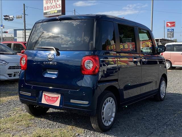 ムーヴキャンバス セオリーＸ　届出済未使用車　両側電動スライドドア　衝突軽減ブレーキシステム　アイドリングストップ　コーナーセンサー　パーキングセンサー　オートエアコン　スマートキー　禁煙車　パワーステアリング　修復歴無（10枚目）