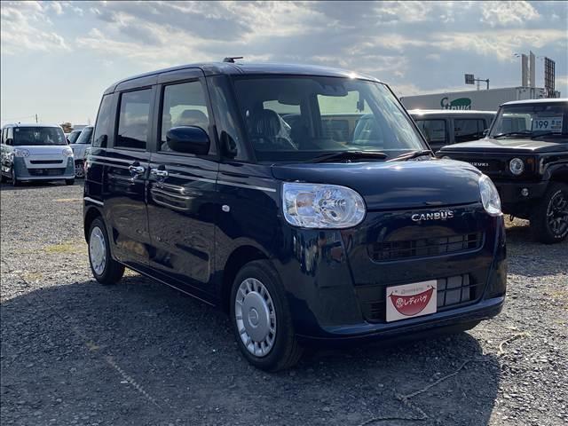 ムーヴキャンバス セオリーＸ　届出済未使用車　両側電動スライドドア　衝突軽減ブレーキシステム　アイドリングストップ　コーナーセンサー　パーキングセンサー　オートエアコン　スマートキー　禁煙車　パワーステアリング　修復歴無（12枚目）