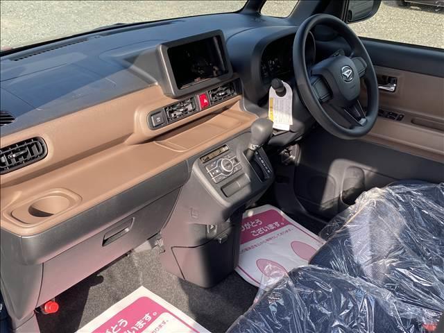 ムーヴキャンバス セオリーＸ　届出済未使用車　両側電動スライドドア　衝突軽減ブレーキシステム　アイドリングストップ　コーナーセンサー　パーキングセンサー　オートエアコン　スマートキー　禁煙車　パワーステアリング　修復歴無（14枚目）