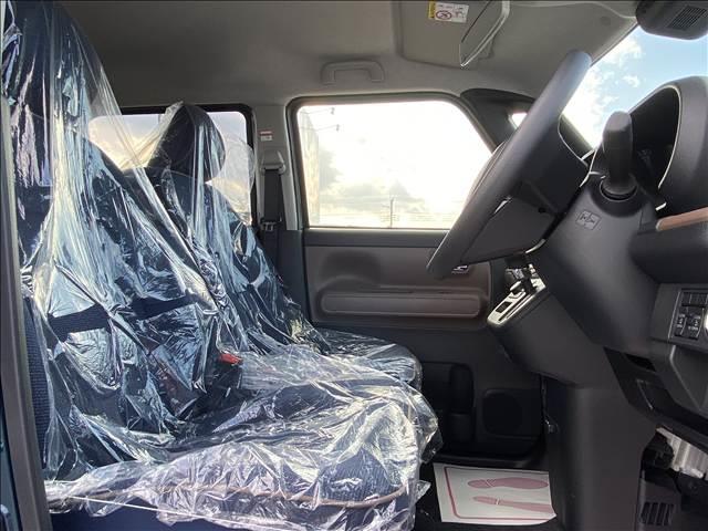 ムーヴキャンバス セオリーＸ　届出済未使用車　両側電動スライドドア　衝突軽減ブレーキシステム　アイドリングストップ　コーナーセンサー　パーキングセンサー　オートエアコン　スマートキー　禁煙車　パワーステアリング　修復歴無（15枚目）