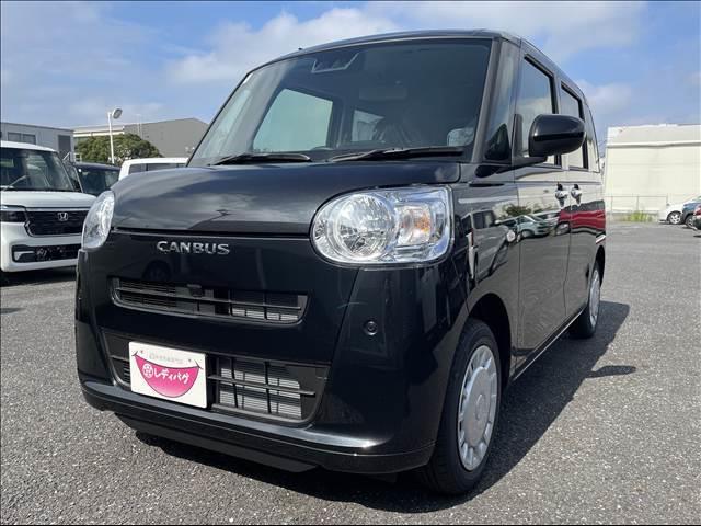 ムーヴキャンバス セオリーＸ　届出済未使用車　両側電動スライドドア　衝突軽減ブレーキシステム　アイドリングストップ　コーナーセンサー　パーキングセンサー　オートエアコン　スマートキー　禁煙車　パワーステアリング　修復歴無（6枚目）