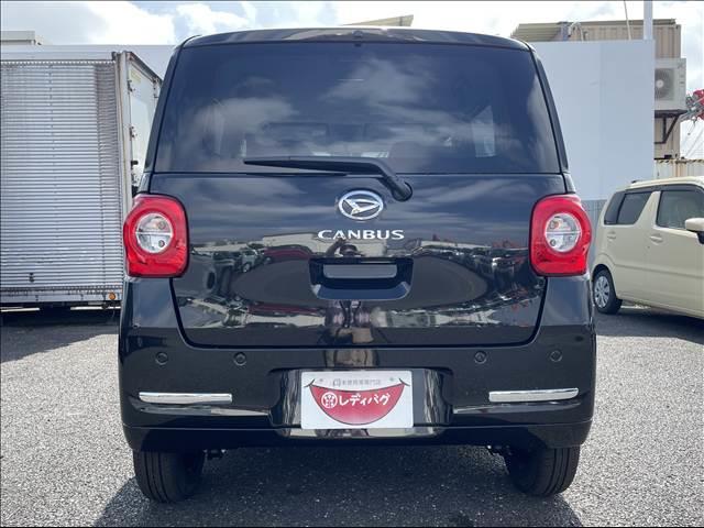 ムーヴキャンバス セオリーＸ　届出済未使用車　両側電動スライドドア　衝突軽減ブレーキシステム　アイドリングストップ　コーナーセンサー　パーキングセンサー　オートエアコン　スマートキー　禁煙車　パワーステアリング　修復歴無（9枚目）