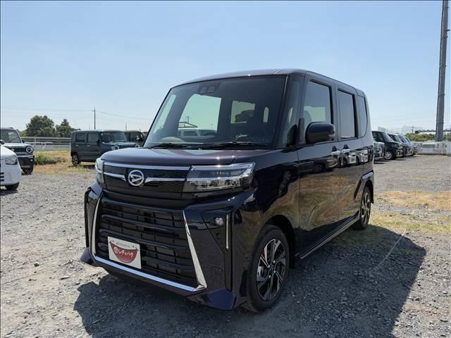 タント カスタムＸ　届出済未使用車　衝突軽減ブレーキ　ＬＥＤヘッドライト　衝突軽減ブレーキ　ロングスライドシート　　衝突軽減ブレーキ　ピラーレス　アイドリングストップ　横滑り防止装置　オートエアコン　禁煙車　修復歴無（6枚目）