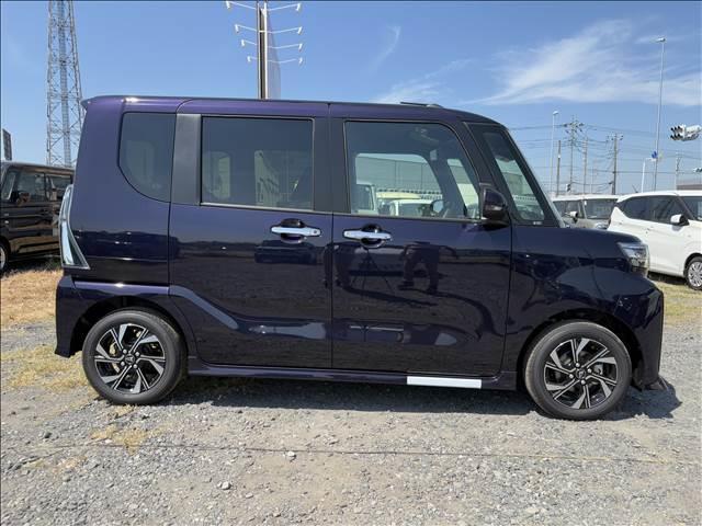 タント カスタムＸ　届出済未使用車　衝突軽減ブレーキ　ＬＥＤヘッドライト　衝突軽減ブレーキ　ロングスライドシート　　衝突軽減ブレーキ　ピラーレス　アイドリングストップ　横滑り防止装置　オートエアコン　禁煙車　修復歴無（11枚目）