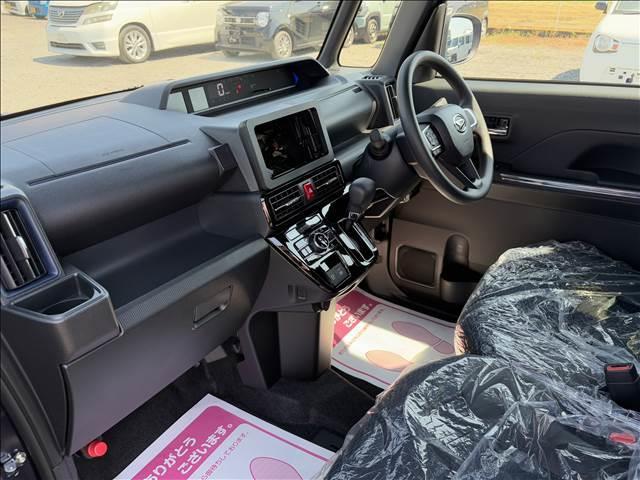 タント カスタムＸ　届出済未使用車　衝突軽減ブレーキ　ＬＥＤヘッドライト　衝突軽減ブレーキ　ロングスライドシート　　衝突軽減ブレーキ　ピラーレス　アイドリングストップ　横滑り防止装置　オートエアコン　禁煙車　修復歴無（14枚目）