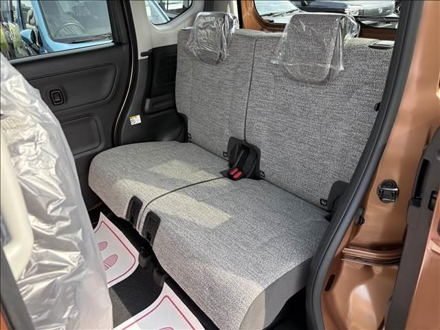 スペーシア ハイブリッドG 届出済未使用車 スズキセーフティサポート 横滑り防止装置 両側スライドドア オートエアコン オートライト プッシュスタート スマートキー パワーウインドウ アイドリングストップ 禁煙車 修復歴無(19枚目)