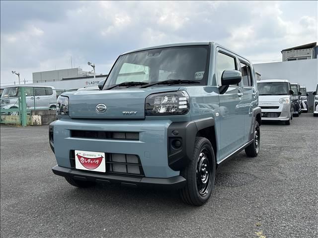 タフト Ｘ　届出済未使用車　スカイフィールトップ　スマートキー　衝突軽減ブレーキシステム　横滑り防止装置　ＬＥＤ　　禁煙車　オートエアコン　セキュリティアラーム　　パワーステアリング　パワーウインドウ　修復歴無（6枚目）