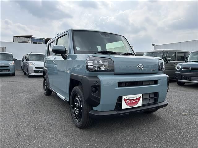 タフト Ｘ　届出済未使用車　スカイフィールトップ　スマートキー　衝突軽減ブレーキシステム　横滑り防止装置　ＬＥＤ　　禁煙車　オートエアコン　セキュリティアラーム　　パワーステアリング　パワーウインドウ　修復歴無（12枚目）