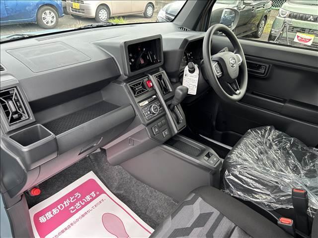 タフト Ｘ　届出済未使用車　スカイフィールトップ　スマートキー　衝突軽減ブレーキシステム　横滑り防止装置　ＬＥＤ　　禁煙車　オートエアコン　セキュリティアラーム　　パワーステアリング　パワーウインドウ　修復歴無（14枚目）