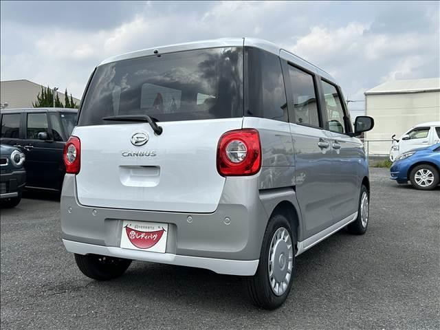 ムーヴキャンバス ストライプスＸ　届出済未使用車　両側電動スライドドア　衝突軽減ブレーキシステム　アイドリングストップ　コーナーセンサー　パーキングセンサー　オートエアコン　スマートキー　禁煙車　パワーステアリング　修復歴無（10枚目）