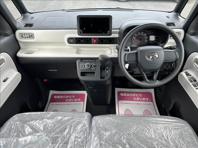 ムーヴキャンバス ストライプスＸ　届出済未使用車　両側電動スライドドア　衝突軽減ブレーキシステム　アイドリングストップ　コーナーセンサー　パーキングセンサー　オートエアコン　スマートキー　禁煙車　パワーステアリング　修復歴無（13枚目）