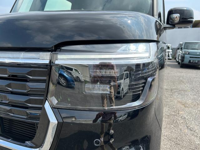 Ｎ－ＢＯＸカスタム ベースグレード　届出済未使用車　電動パワースライドドア　衝突軽減ブレーキ　ＬＥＤライト　スマートキー　プッシュスタート　オートエアコン　アイドリングストップ　禁煙車　パワーステアリング　パワーウインドウ　修復歴無（23枚目）