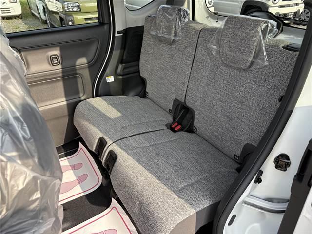 スペーシア ハイブリッドG 届出済未使用車 スズキセーフティサポート 横滑り防止装置 両側スライドドア オートエアコン オートライト プッシュスタート スマートキー パワーウインドウ アイドリングストップ 禁煙車 修復歴無(19枚目)