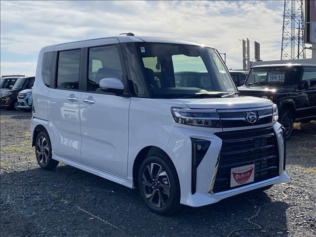 タント カスタムＸ　届出済未使用車　衝突軽減ブレーキ　ＬＥＤヘッドライト　衝突軽減ブレーキ　ロングスライドシート　　衝突軽減ブレーキ　ピラーレス　アイドリングストップ　横滑り防止装置　オートエアコン　禁煙車　修復歴無（12枚目）