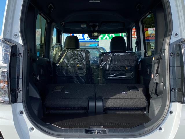 タント カスタムＸ　届出済未使用車　衝突軽減ブレーキ　ＬＥＤヘッドライト　衝突軽減ブレーキ　ロングスライドシート　　衝突軽減ブレーキ　ピラーレス　アイドリングストップ　横滑り防止装置　オートエアコン　禁煙車　修復歴無（22枚目）