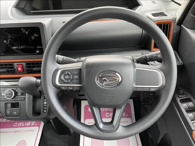 タント ファンクロス　届出済未使用車　衝突軽減ブレーキ　ロングスライドシート　　衝突軽減ブレーキ　ピラーレス　アイドリングストップ　コーナーセンサー　横滑り防止装置　ＬＥＤライト　オートエアコン　禁煙車　キーレスキー（14枚目）